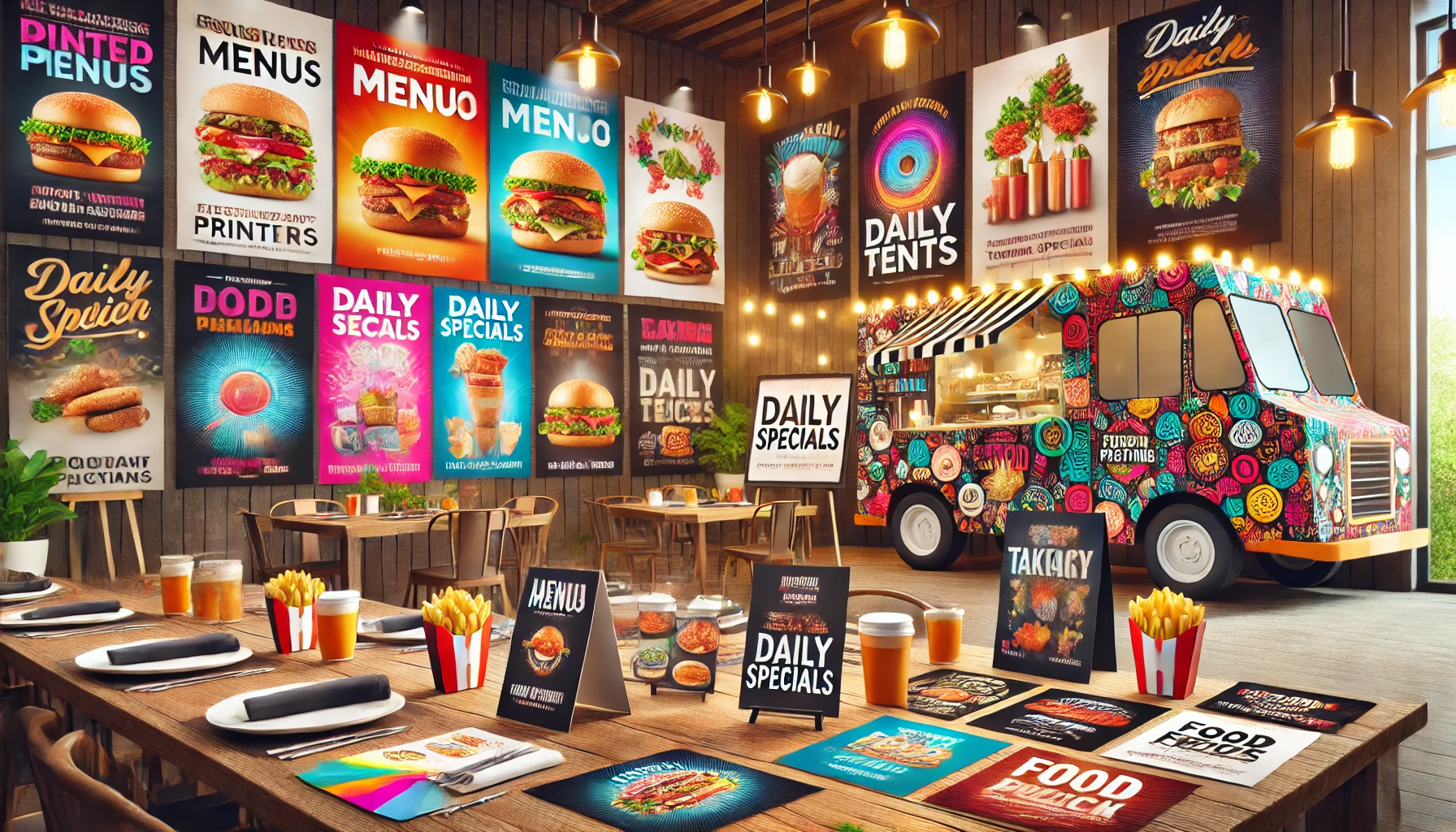Des Idées de Print pour votre Restaurant & Café