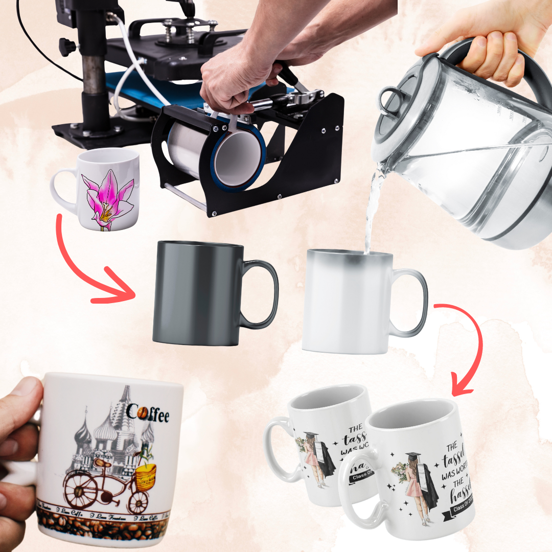 Comment Imprime-t-on le Mug Magic ? - Pub Impact Marrakech