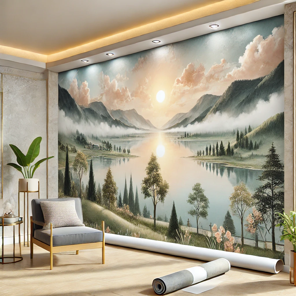 Papier peint panoramique : faire d’un mur une œuvre d’art
