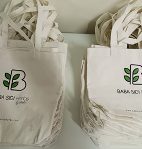 SAC EN TISSU